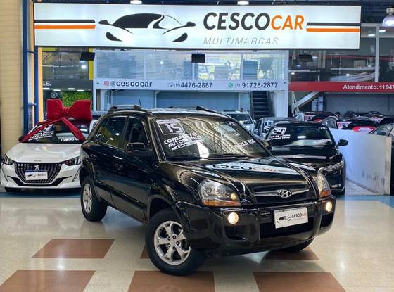 HYUNDAI TUCSON 2.0 MPFI GLS 16V 143CV 2WD FLEX 4P AUTOMÁTICO HYUNDAI TUCSON 2.0 MPFI GLS 16V 143CV 2WD FLEX 4P AUTOMÁTICO